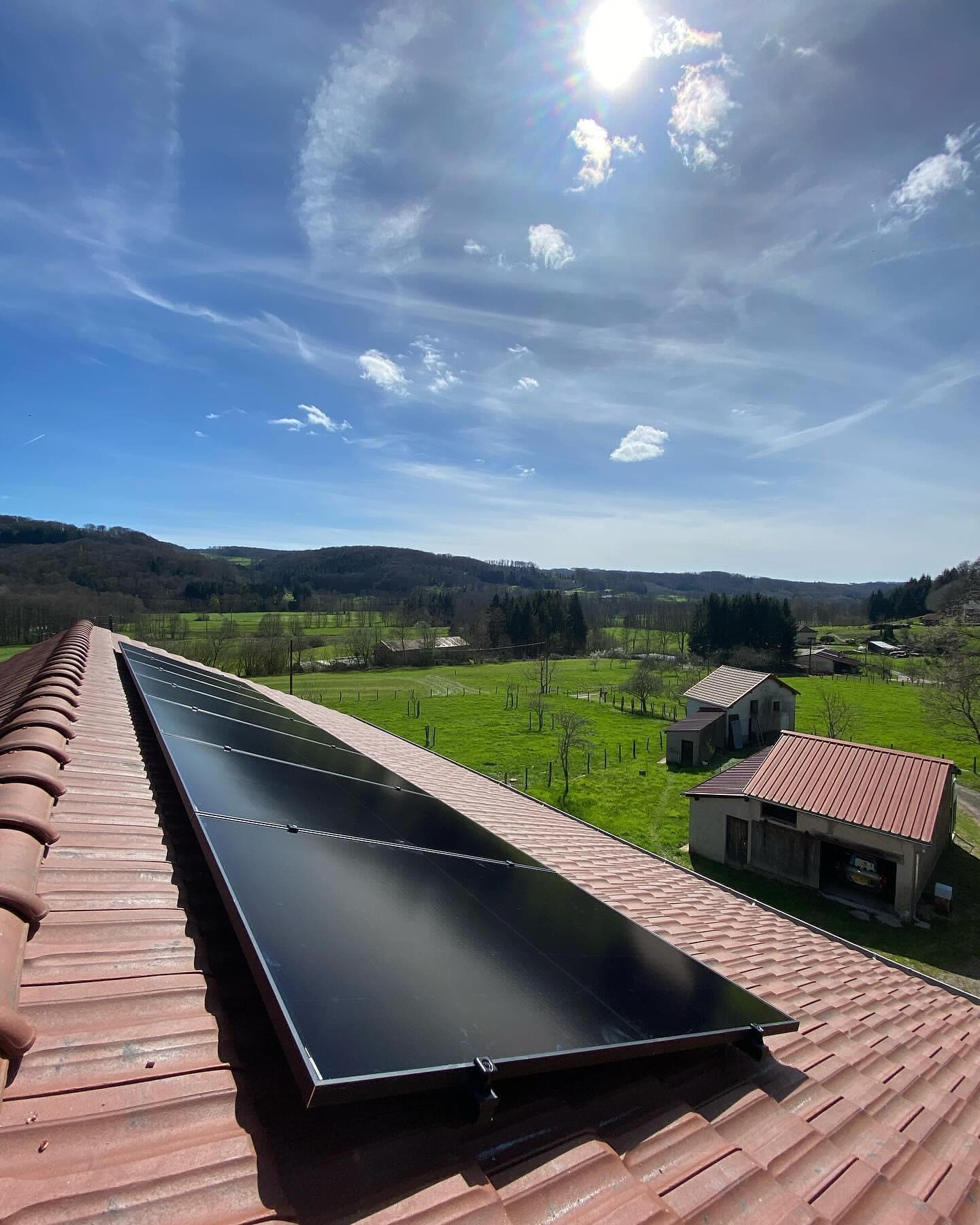 Installation solaire 3 kWc — Héricourt (70)